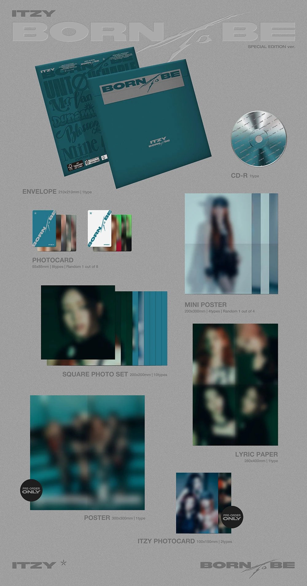 ITZY - [BORN TO BE] SPECIAL EDITION / Mr. Vampire Ver. — 2