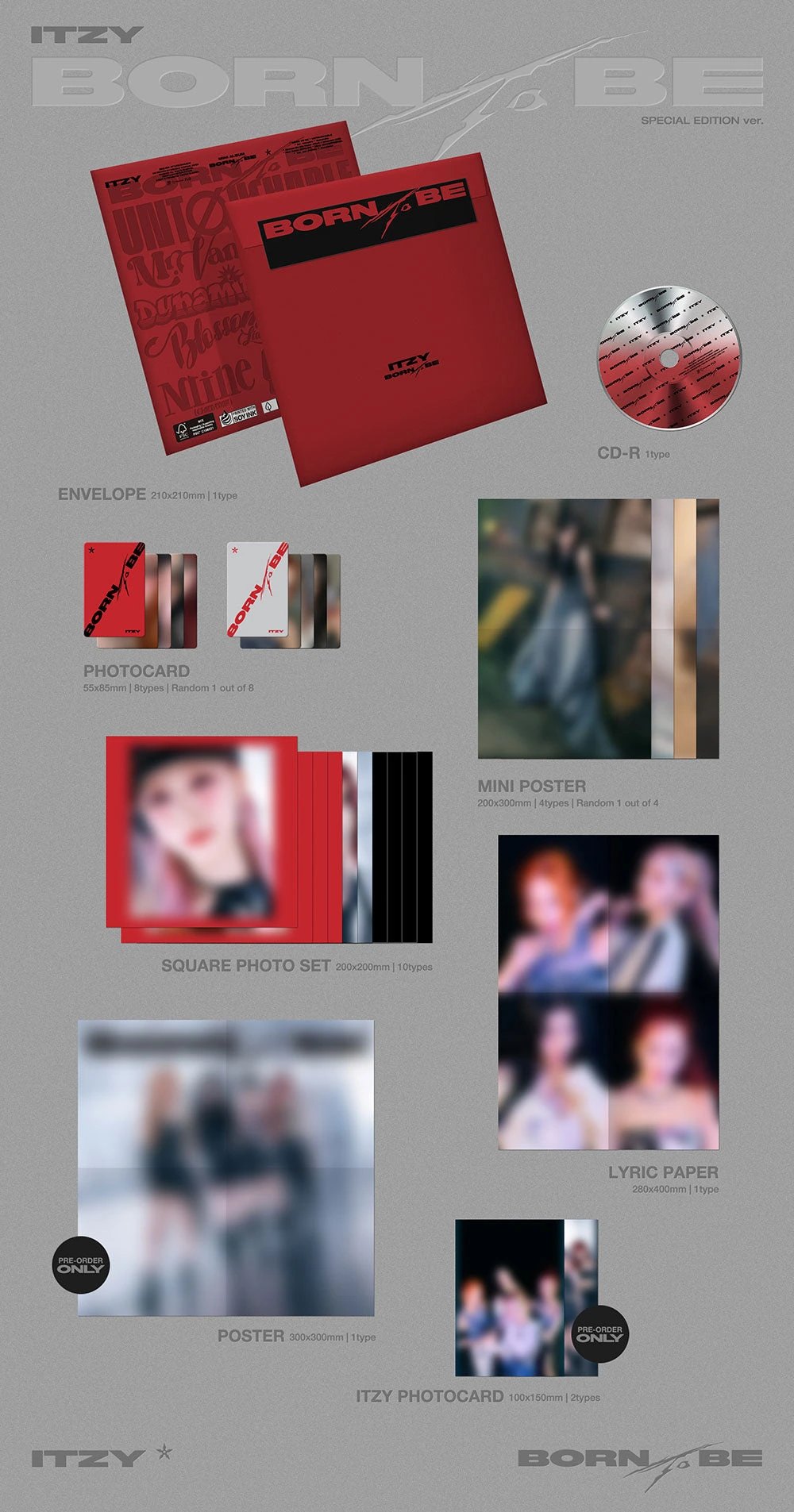 ITZY - [BORN TO BE] SPECIAL EDITION / UNTOUCHABLE Ver. — 2