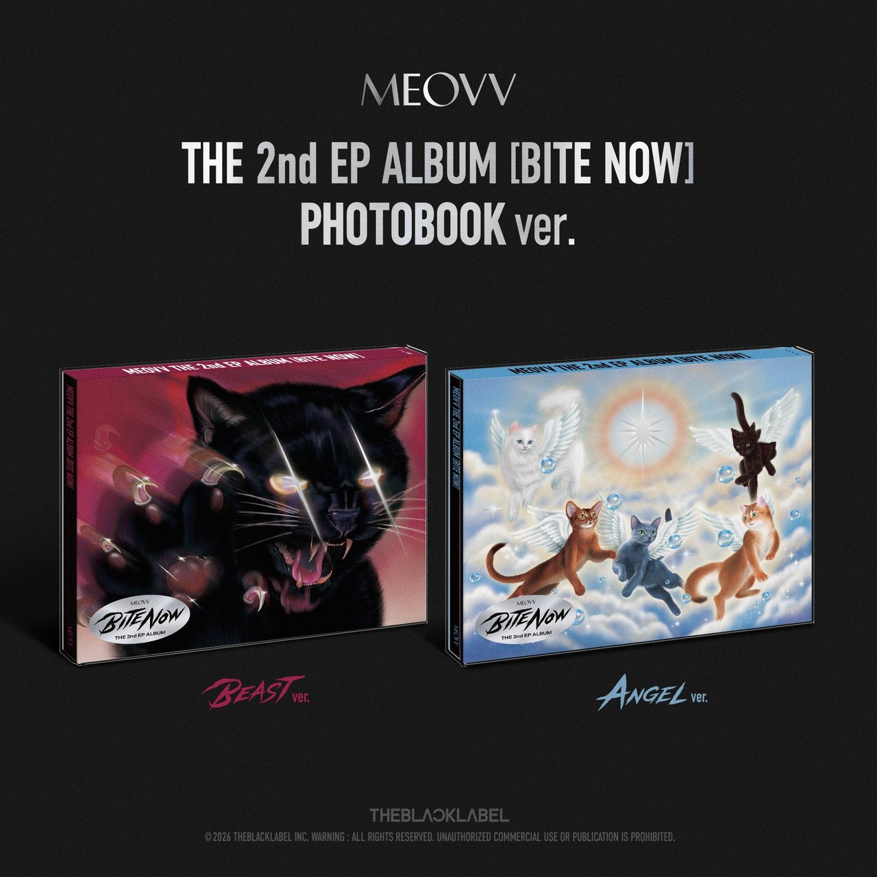 MEOVV - 2nd EP ALBUM [BITE NOW] PHOTOBOOK Ver.