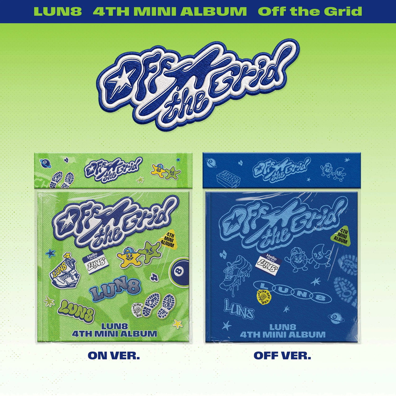 LUN8 - 4th Mini Album [Off the Grid]