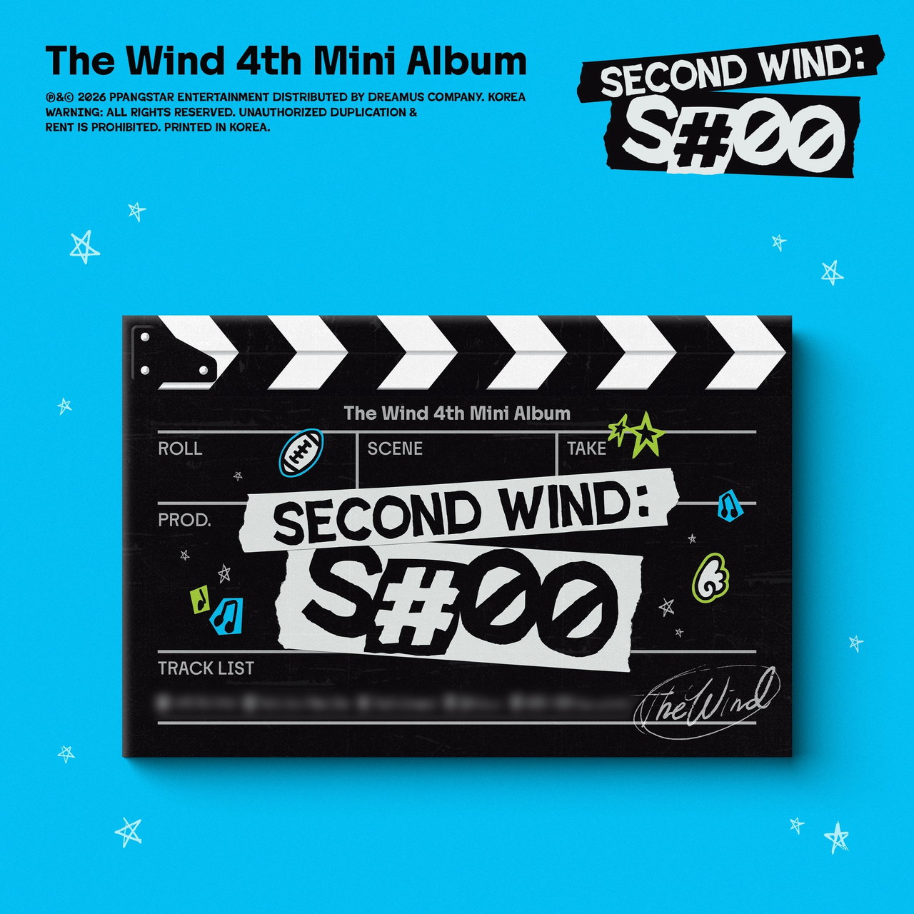 The Wind - 4th Mini Album [Second wind : S#00] Photobook Ver.