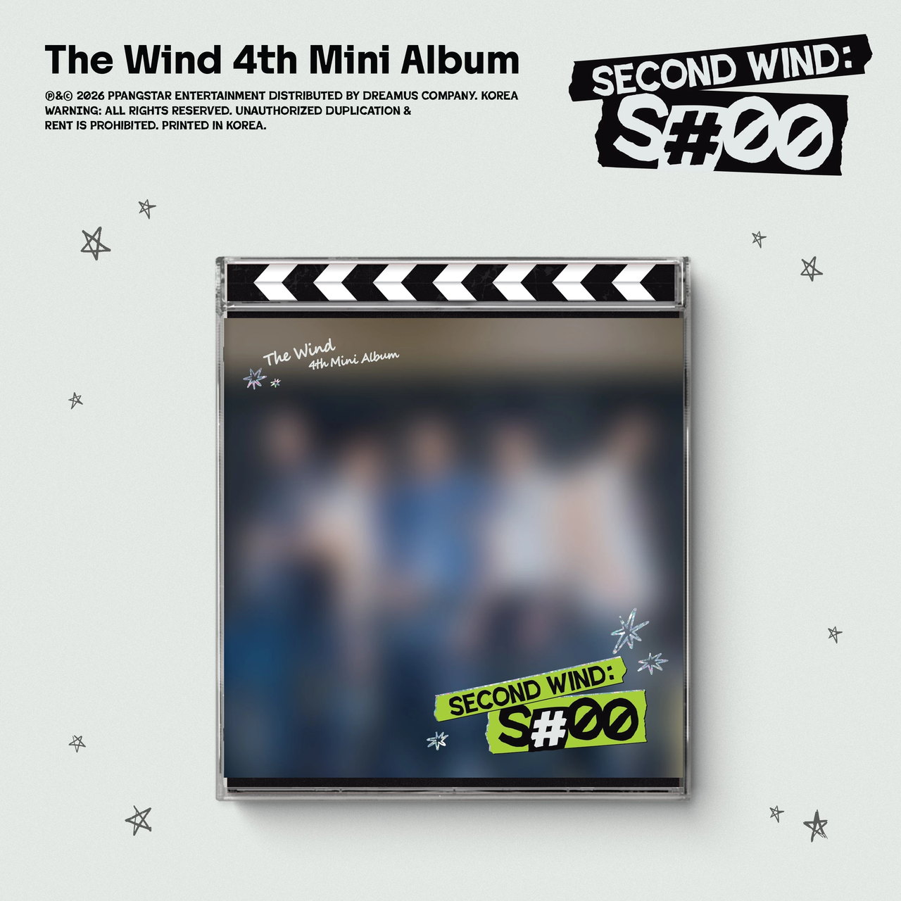 The Wind - 4th Mini Album [Second wind : S#00] Jewel Ver.
