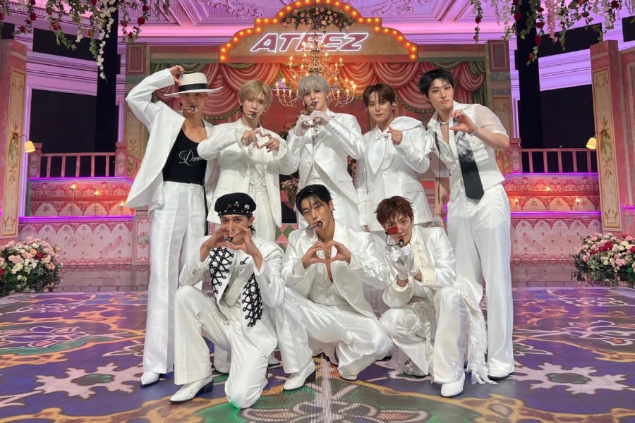 ATEEZ secure second win for “BAD” on Music Bank