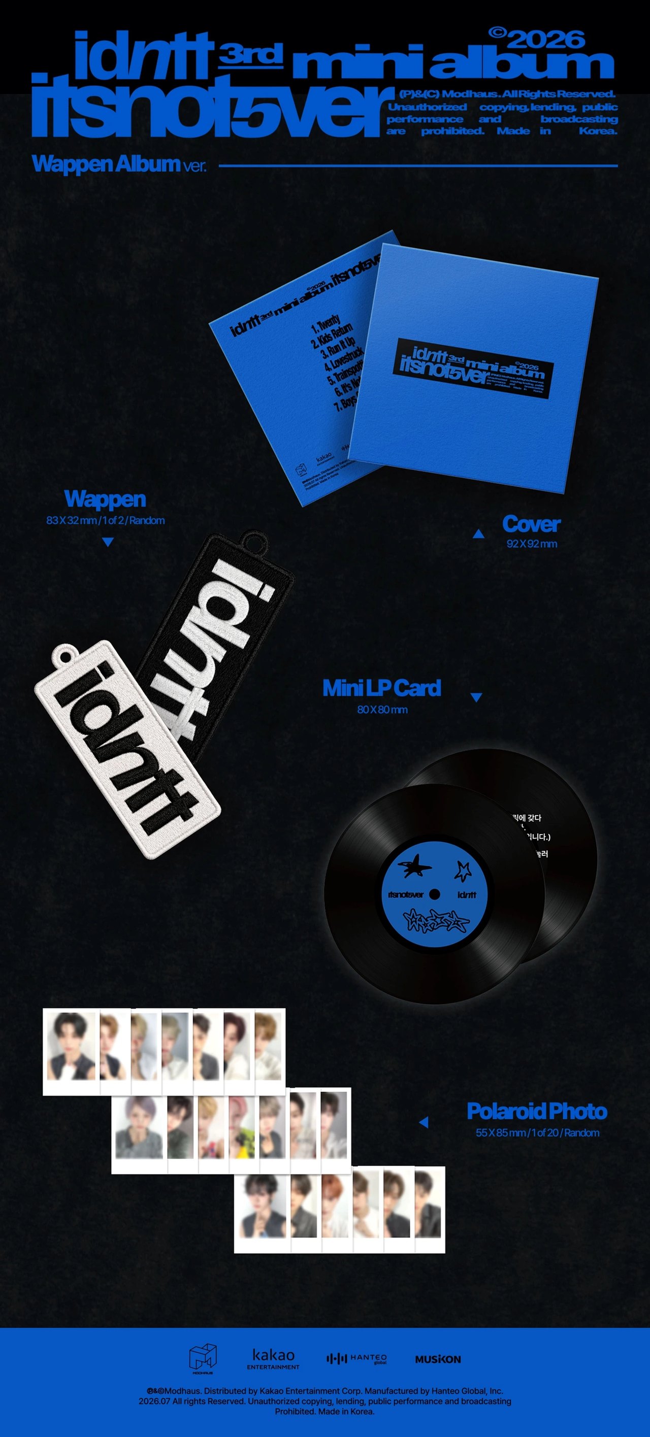 idntt - [itsnotover] Wappen Album — 2