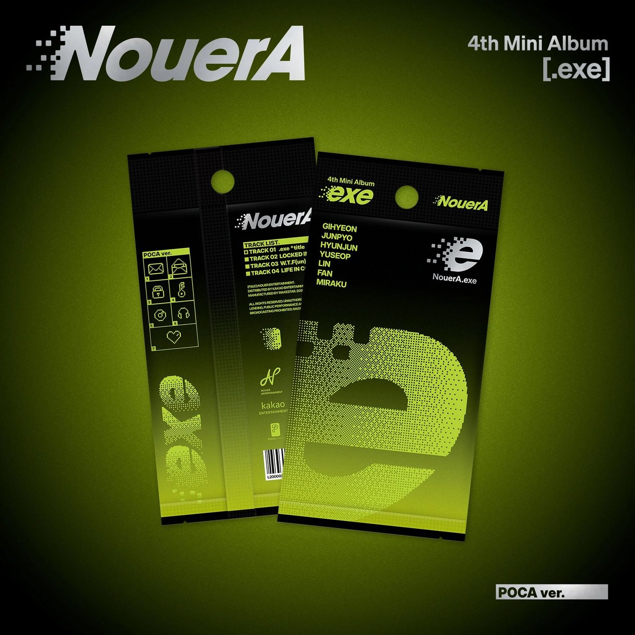 NouerA - 4th Mini Album [.exe] POCA Ver.