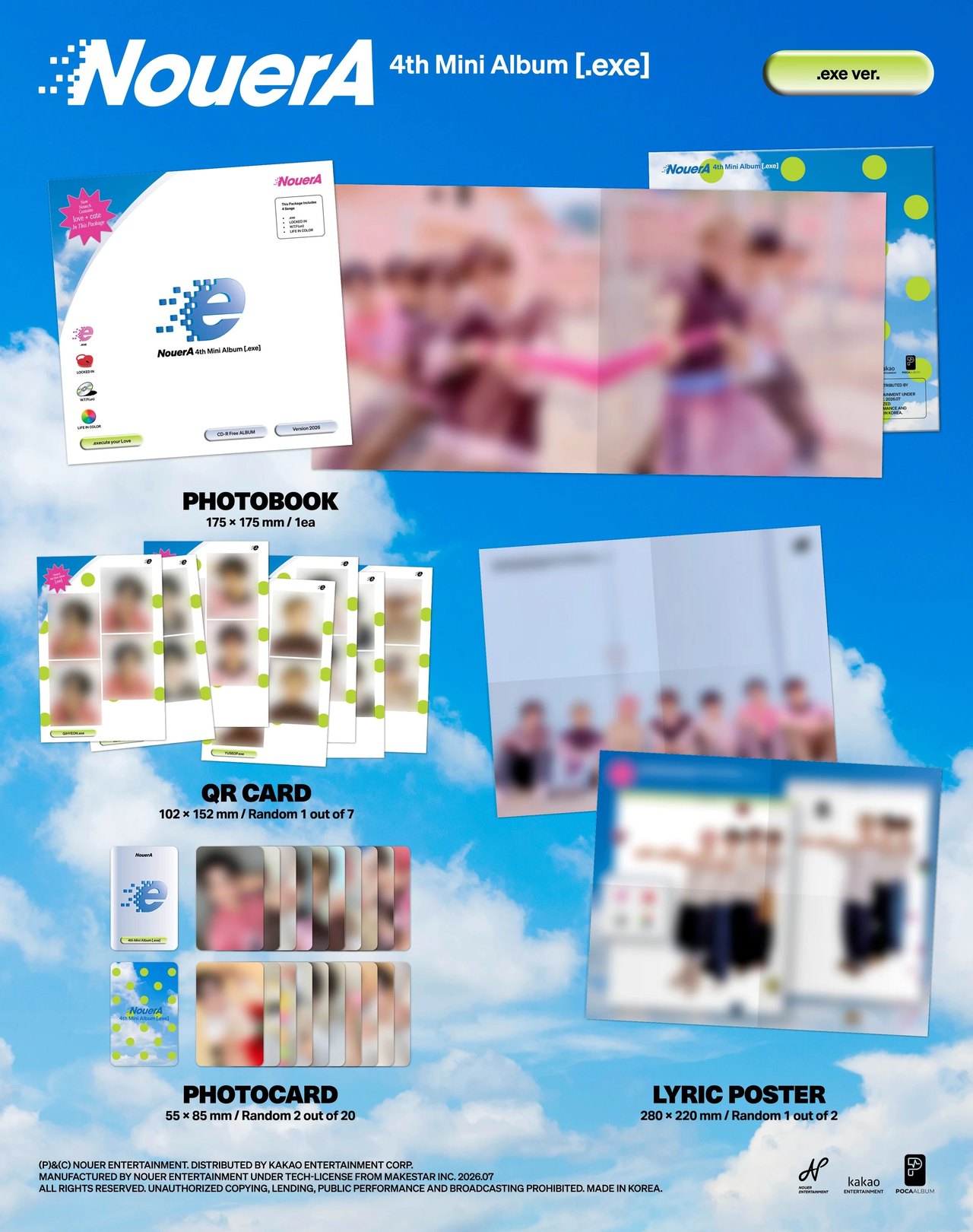 NouerA - 4th Mini Album [.exe] .exe Ver. — 2