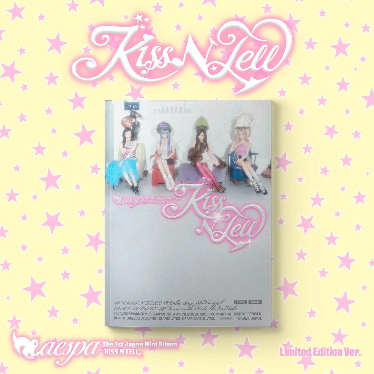 aespa - 1st Japan Mini Album [KISS N TELL] Limited Edition Ver.