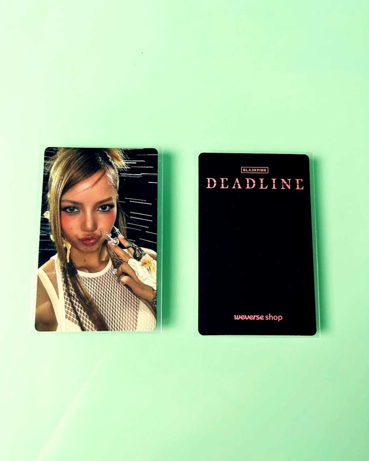 LISA - DEADLINE Weverse Photocard