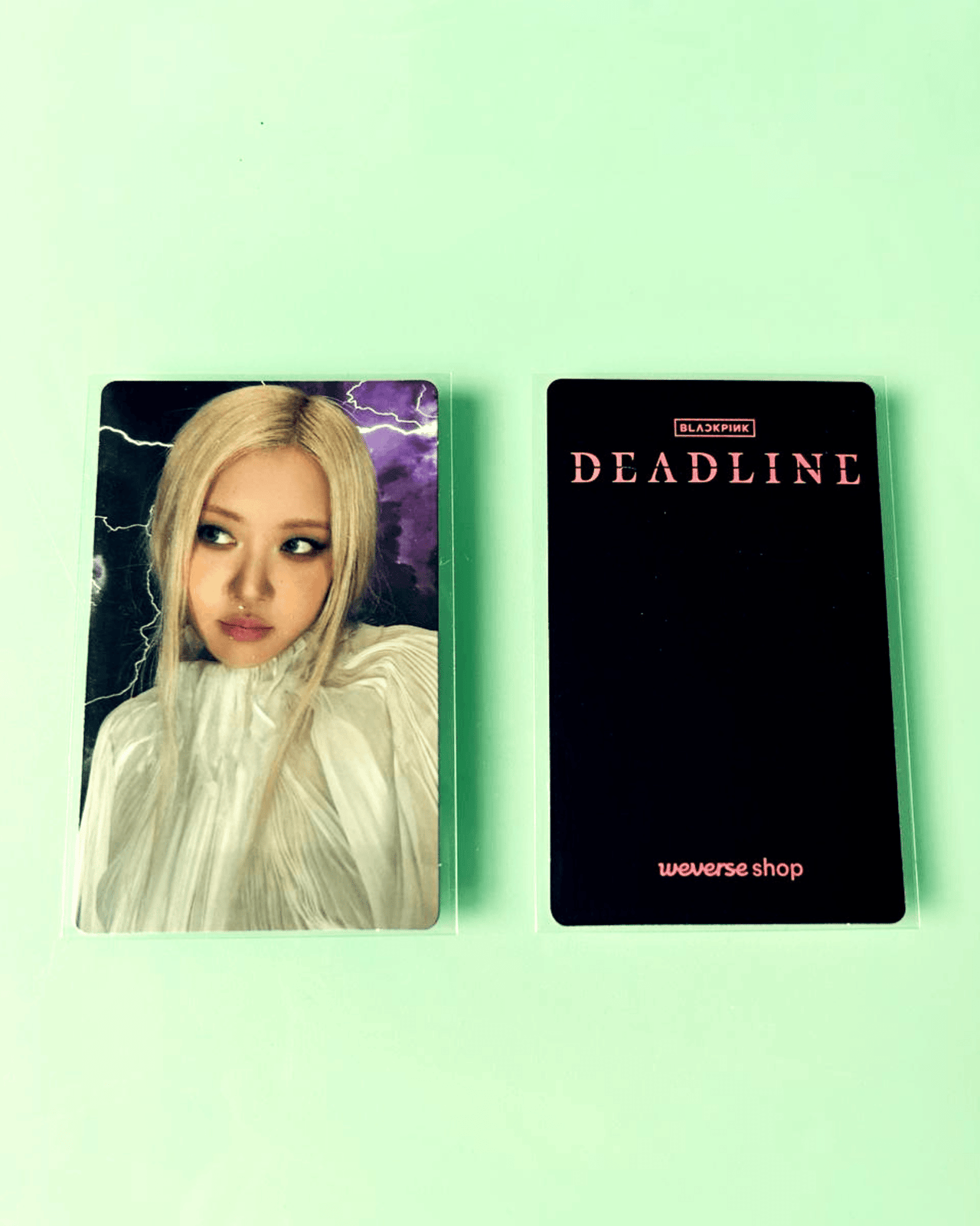 ROSÉ - DEADLINE Weverse Photocard