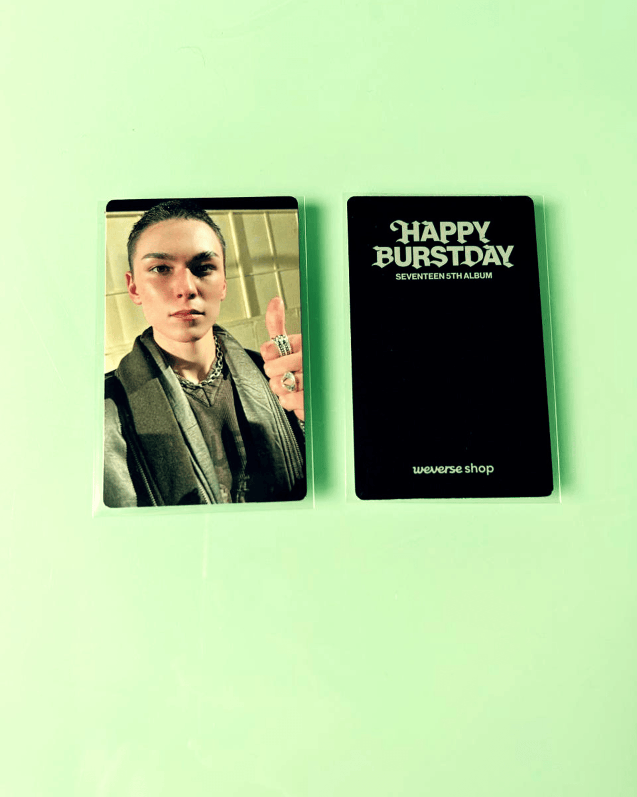 VERNON - HAPPY BURSTDAY Weverse Photocard