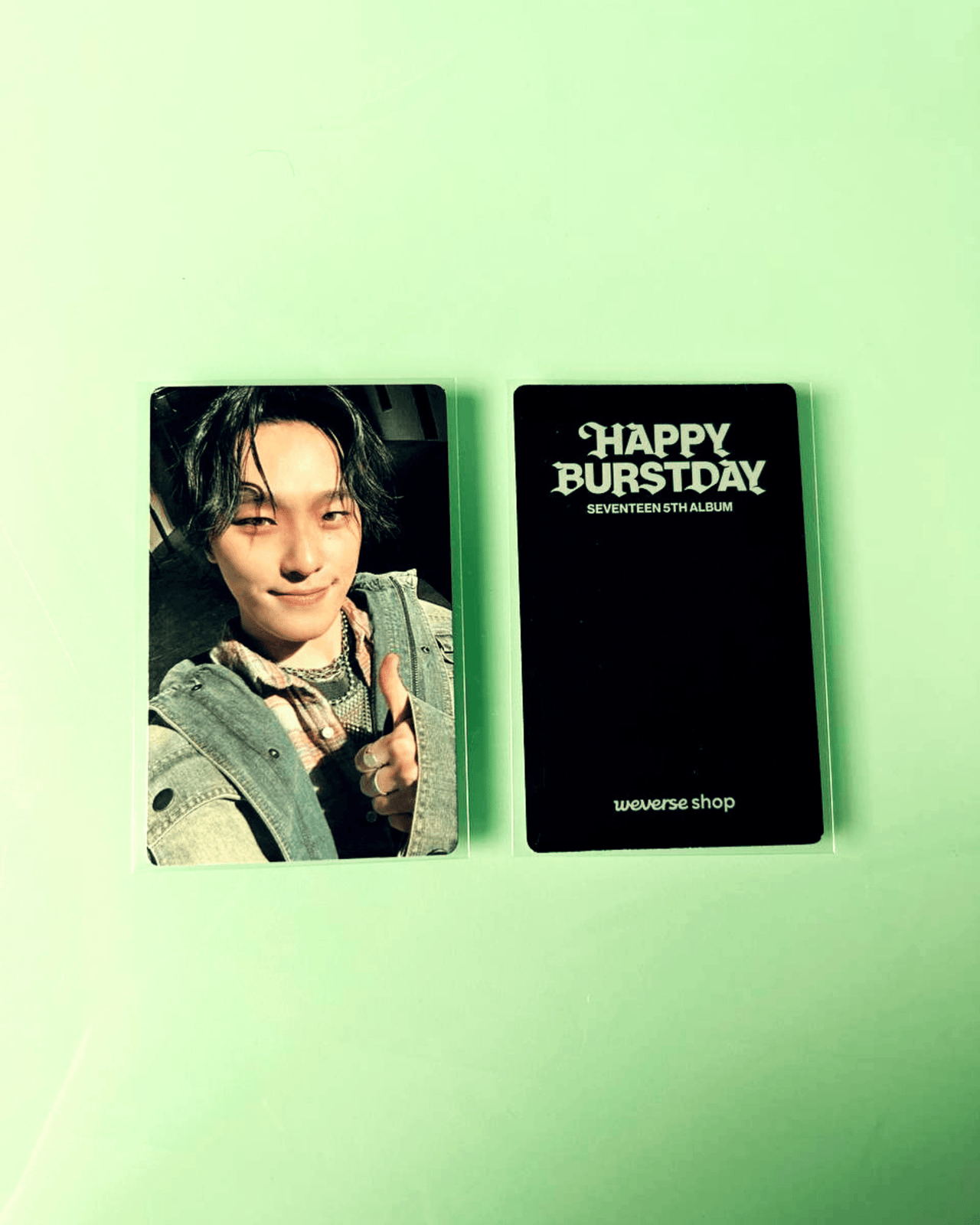 Dino - HAPPY BURSTDAY Weverse Photocard