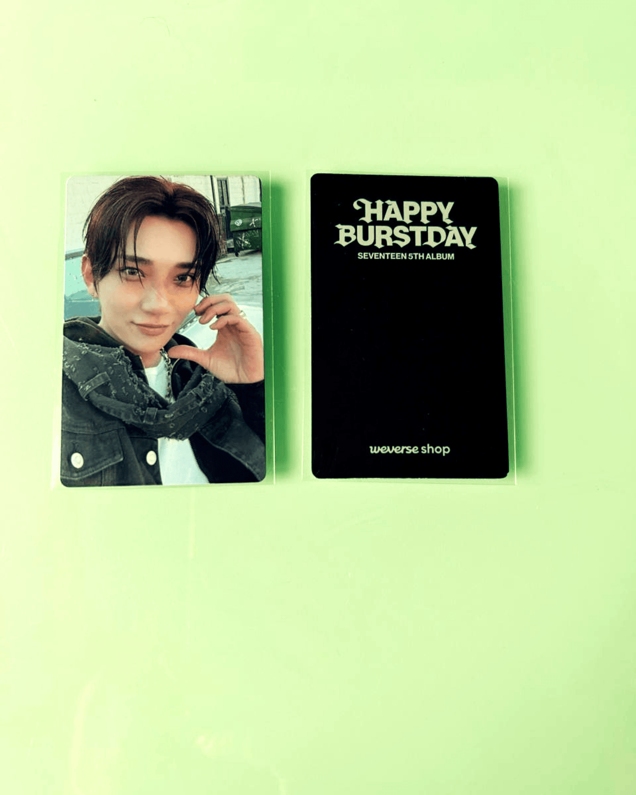 Joshua - HAPPY BURSTDAY Weverse Photocard