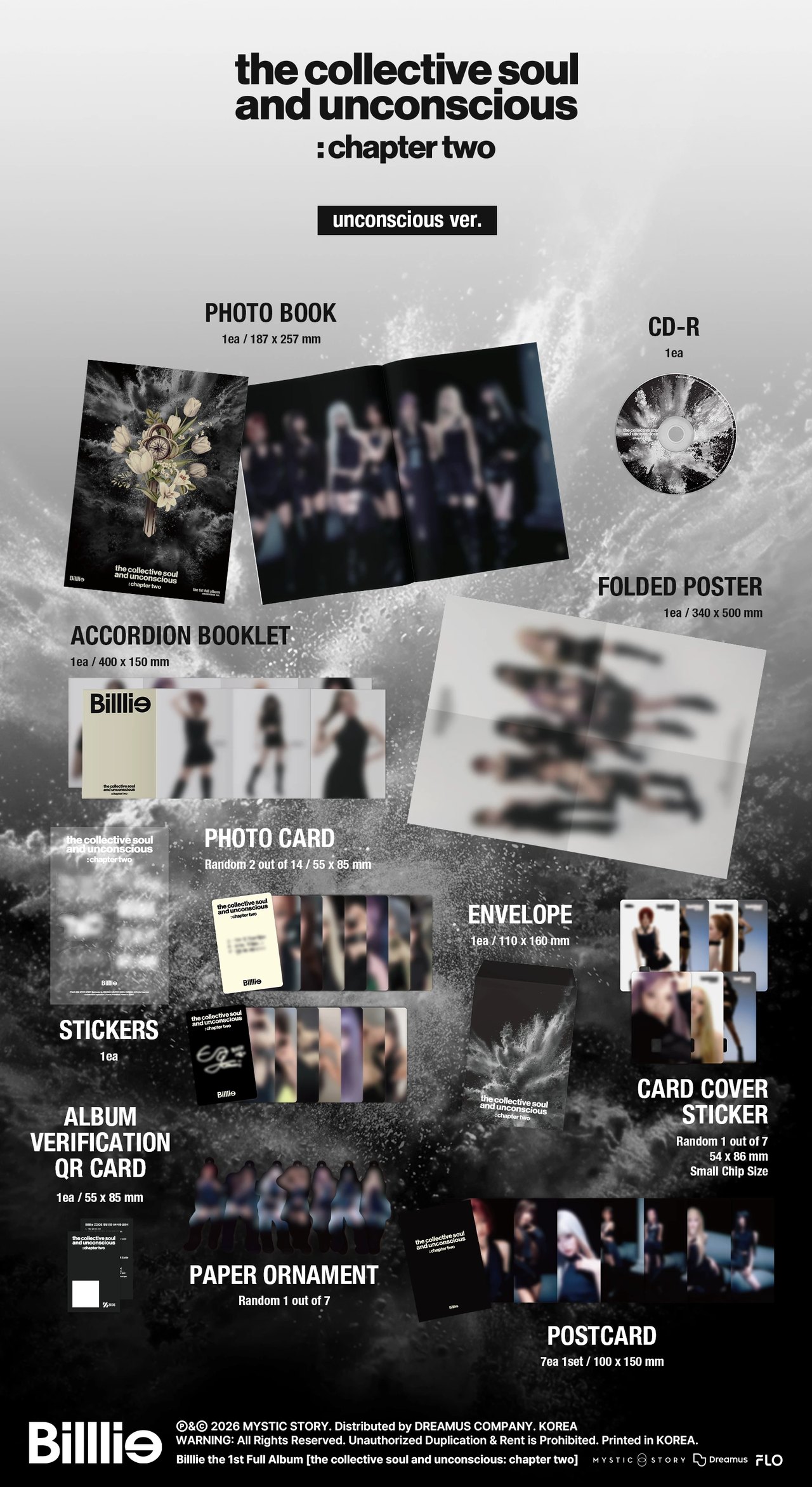 Billlie - 1st Album [the collective soul and unconscious: chapter two] unconscious Ver. — 2