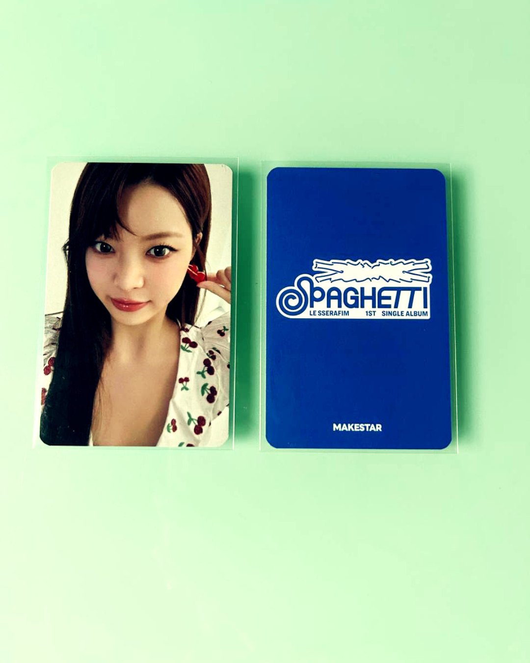 Eunchae - Spaghetti MAKESTAR Photocard