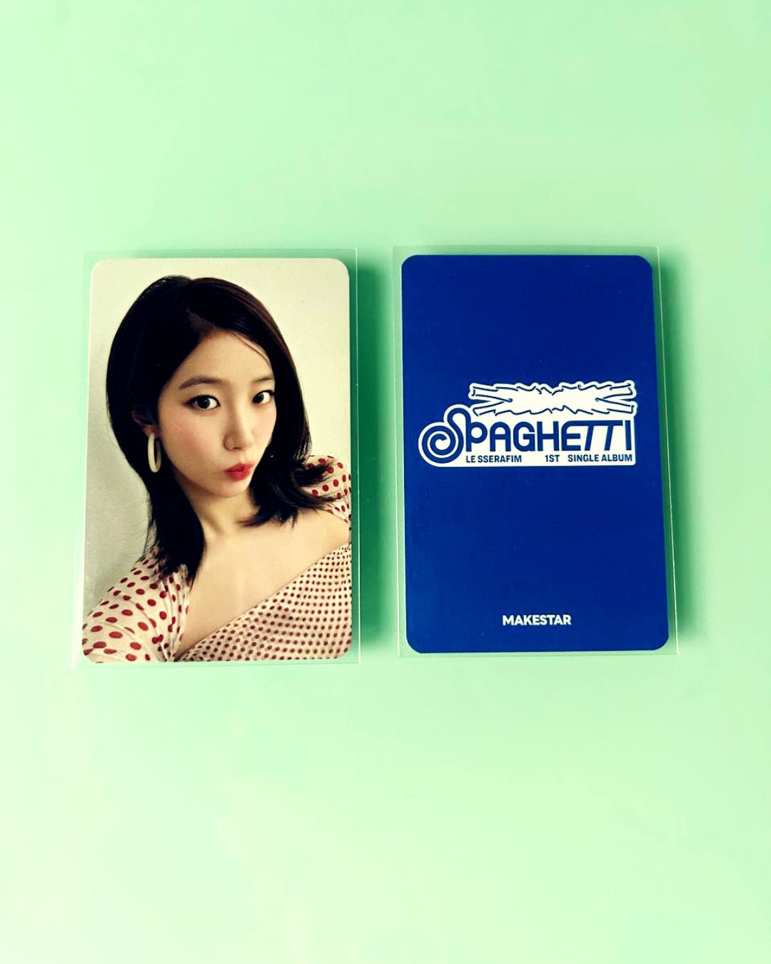 Kazuha - Spaghetti MAKESTAR Photocard