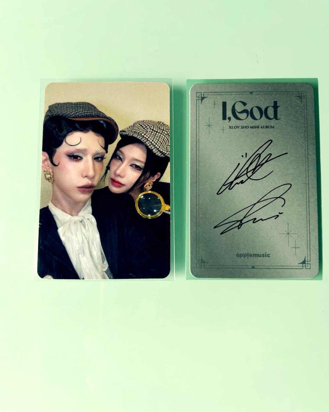 Rui & Wumuti - I, GOD Applemusic Photocard