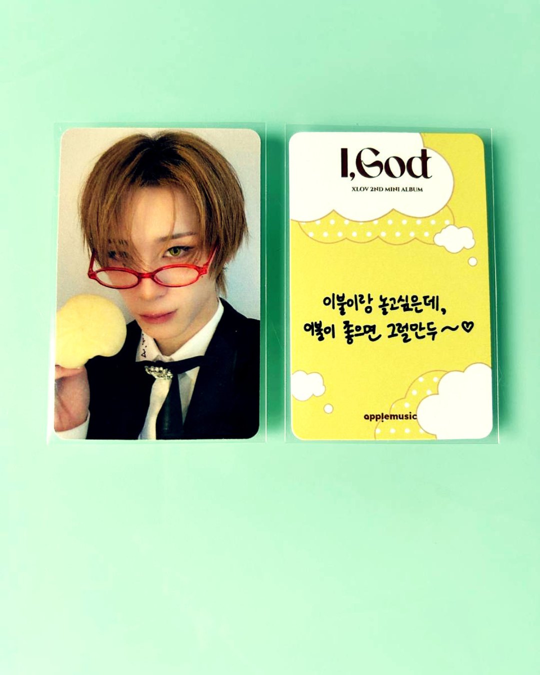 Haru - I, GOD Applemusic Photocard