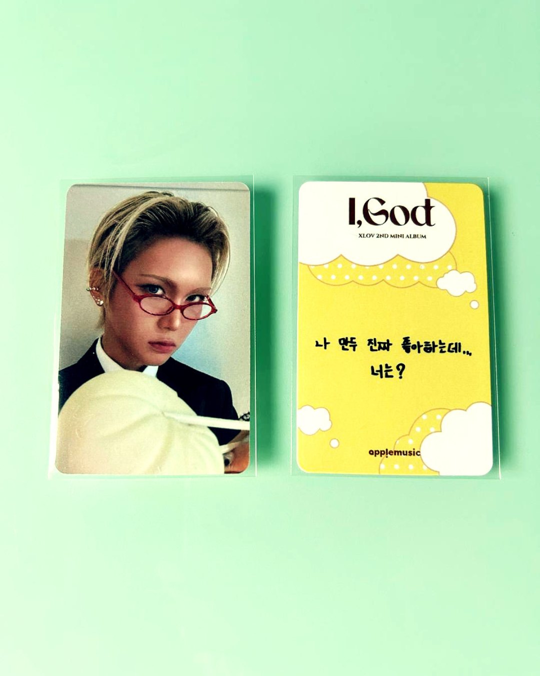 Hyun - I, GOD Applemusic Photocard