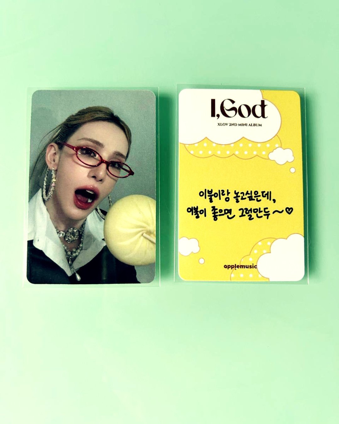 Wumuti - I, GOD Applemusic Photocard