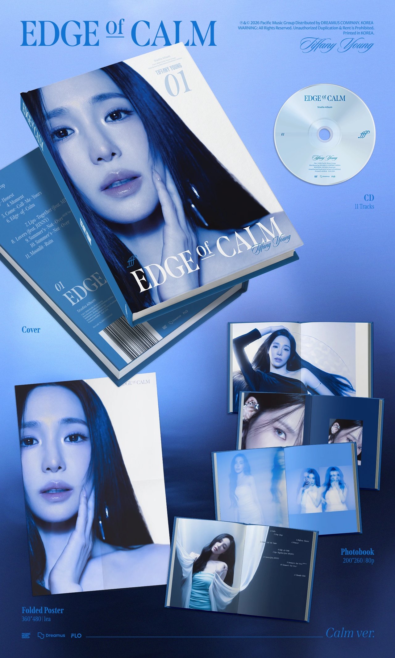 Tiffany Young - 1st Album [Edge of Calm] Calm Ver. — 2