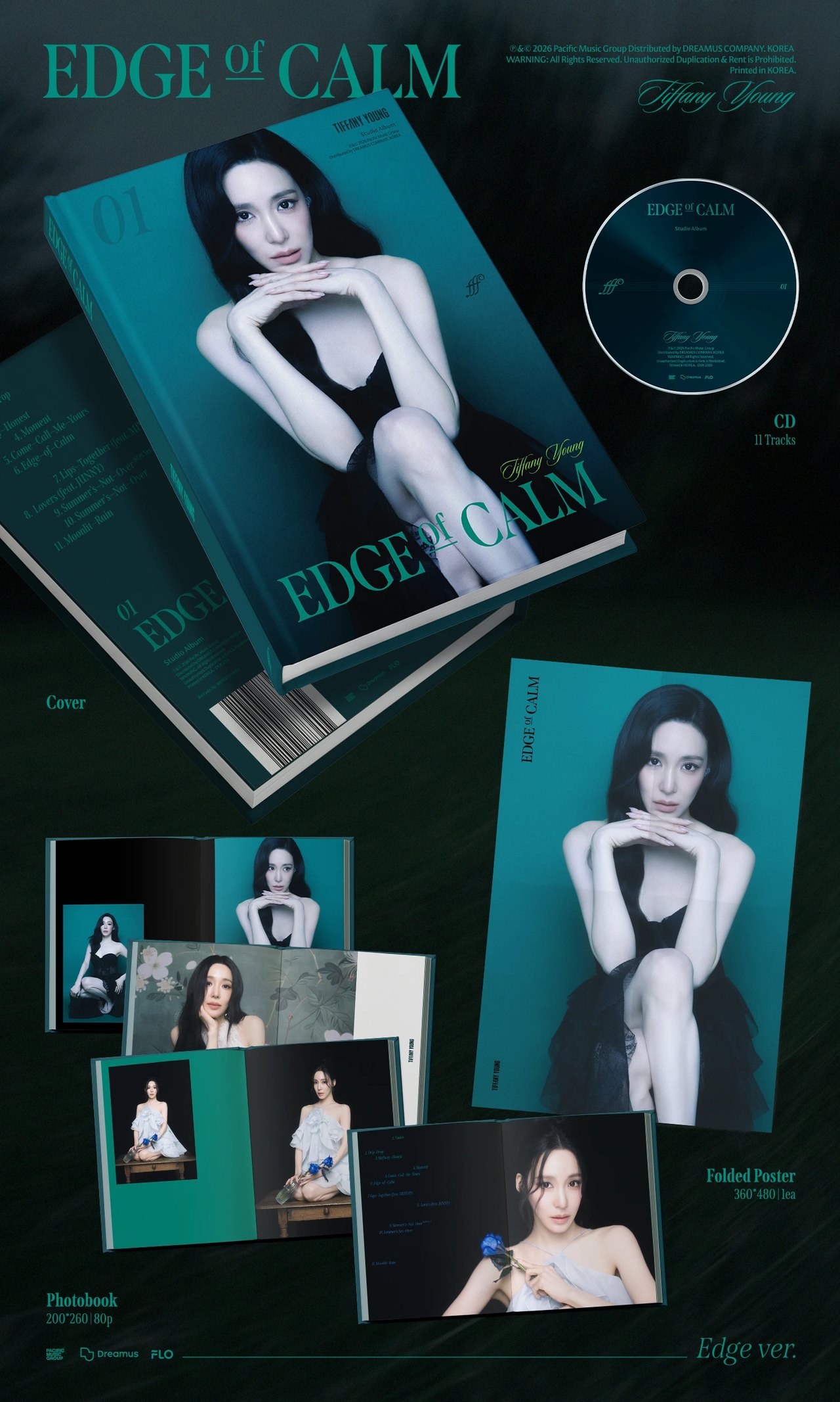 Tiffany Young - 1st Album [Edge of Calm] Edge Ver. — 2