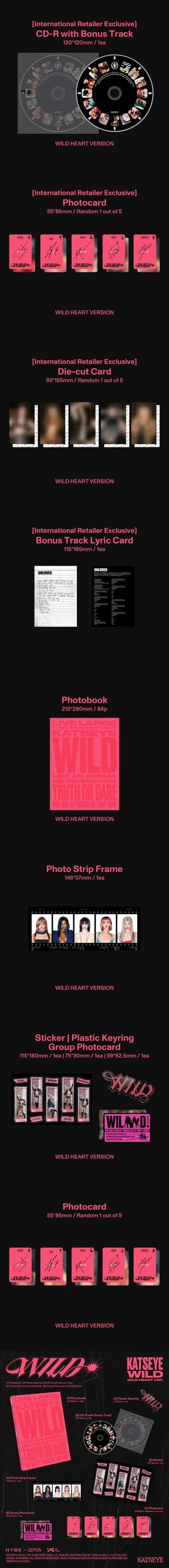 KATSEYE - [WILD] International Retailer Exclusive — 2