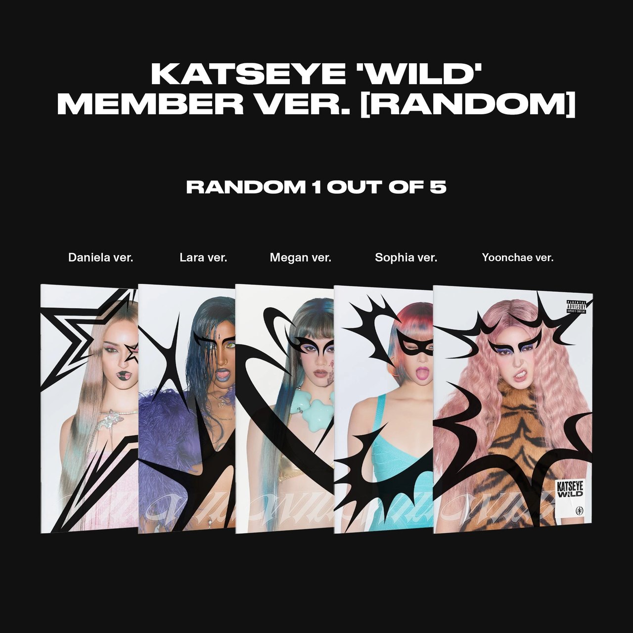 KATSEYE - [WILD] Member Ver.