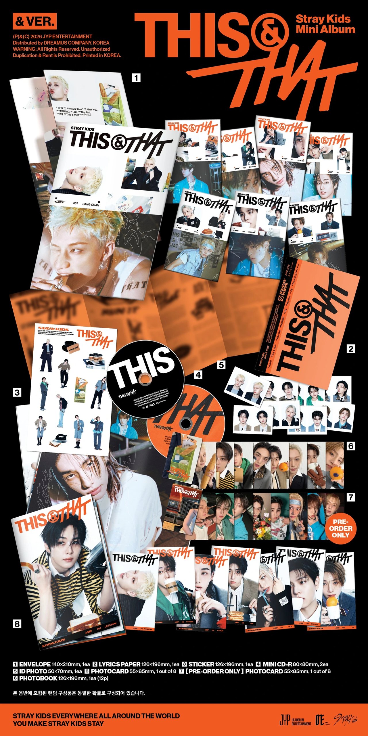 Stray Kids - [THIS & THAT] & Ver. — 2