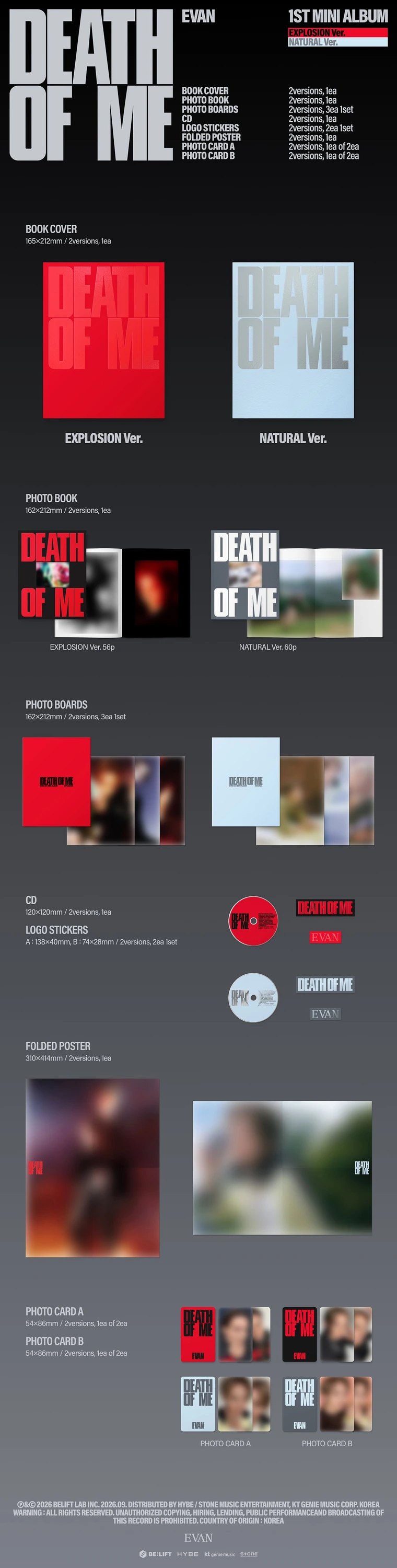 EVAN - [DEATH OF ME] — 2