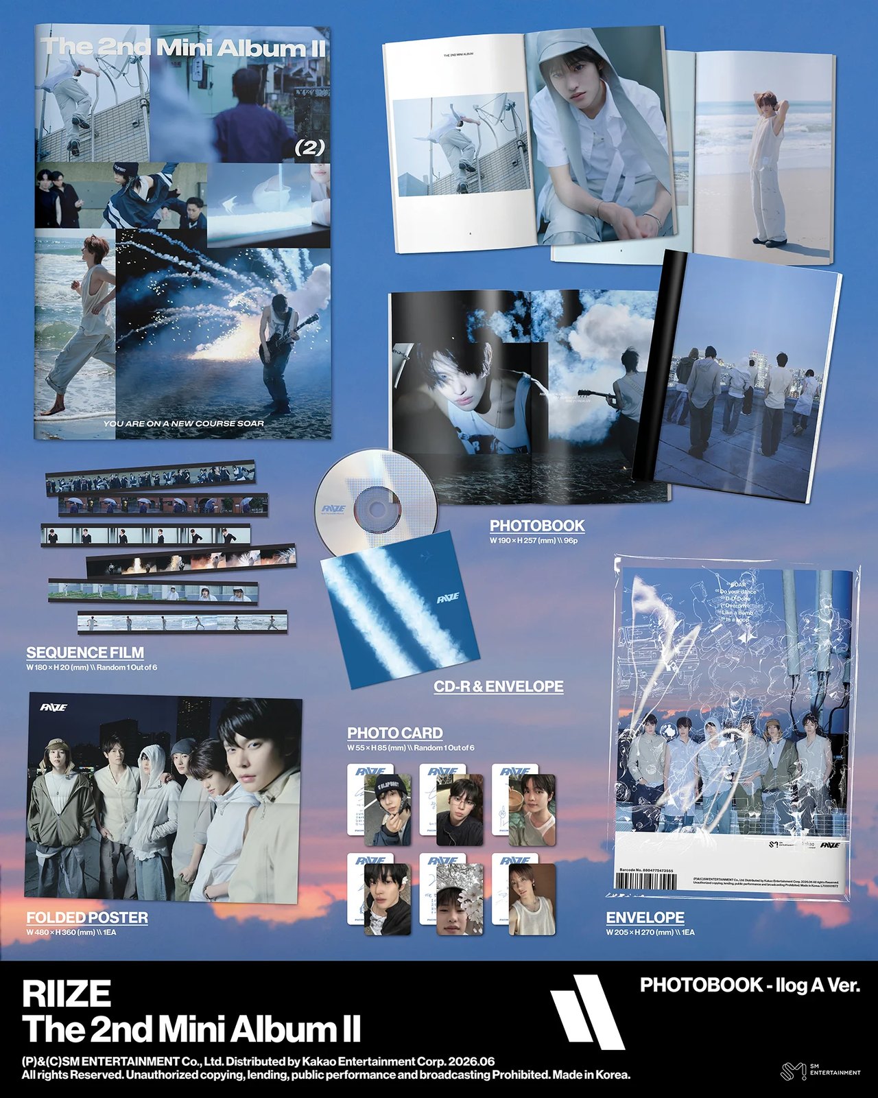 RIIZE - 2nd Mini Album [II] Photobook Ver. — 2