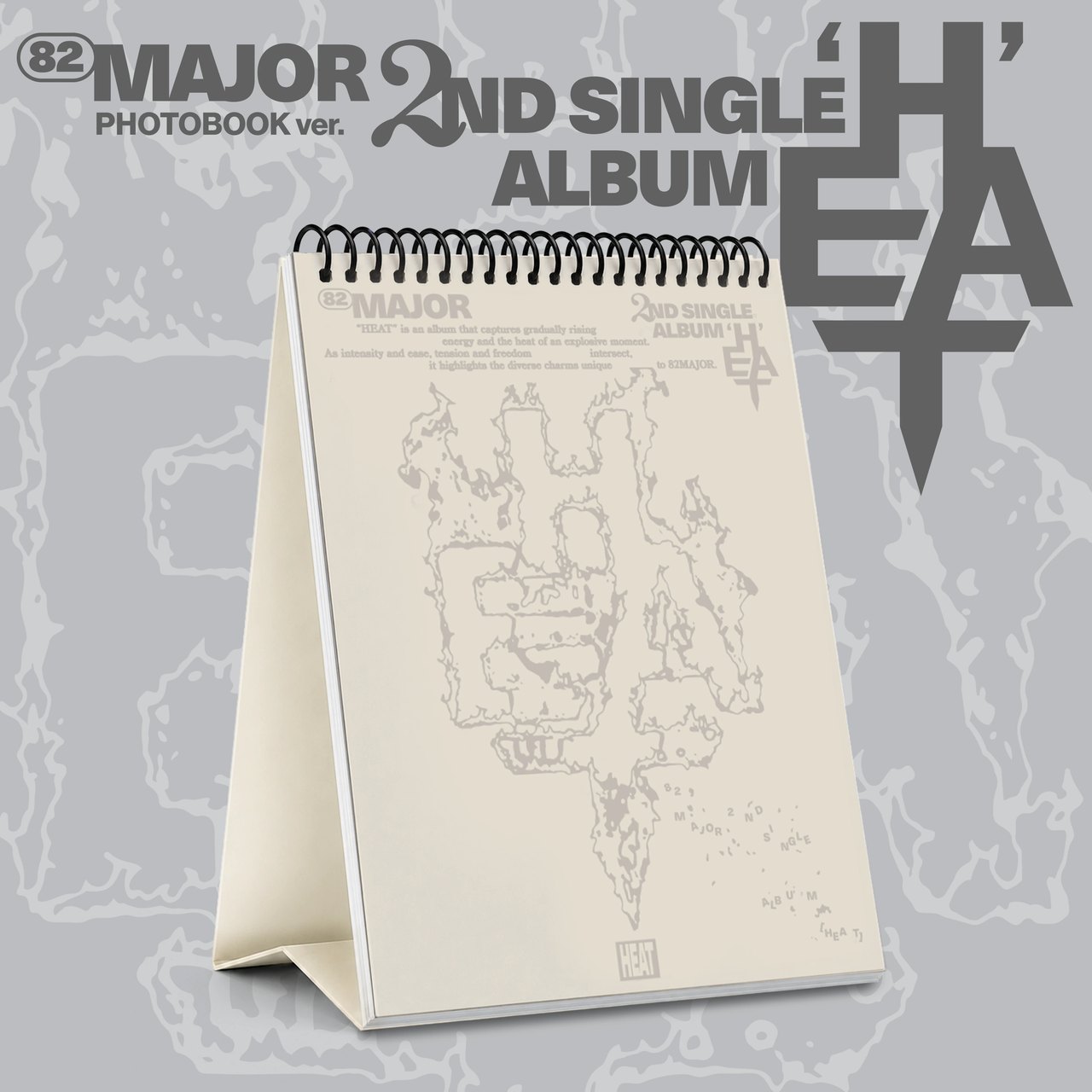 82MAJOR - 2nd Single Album [HEAT] PHOTOBOOK Ver.