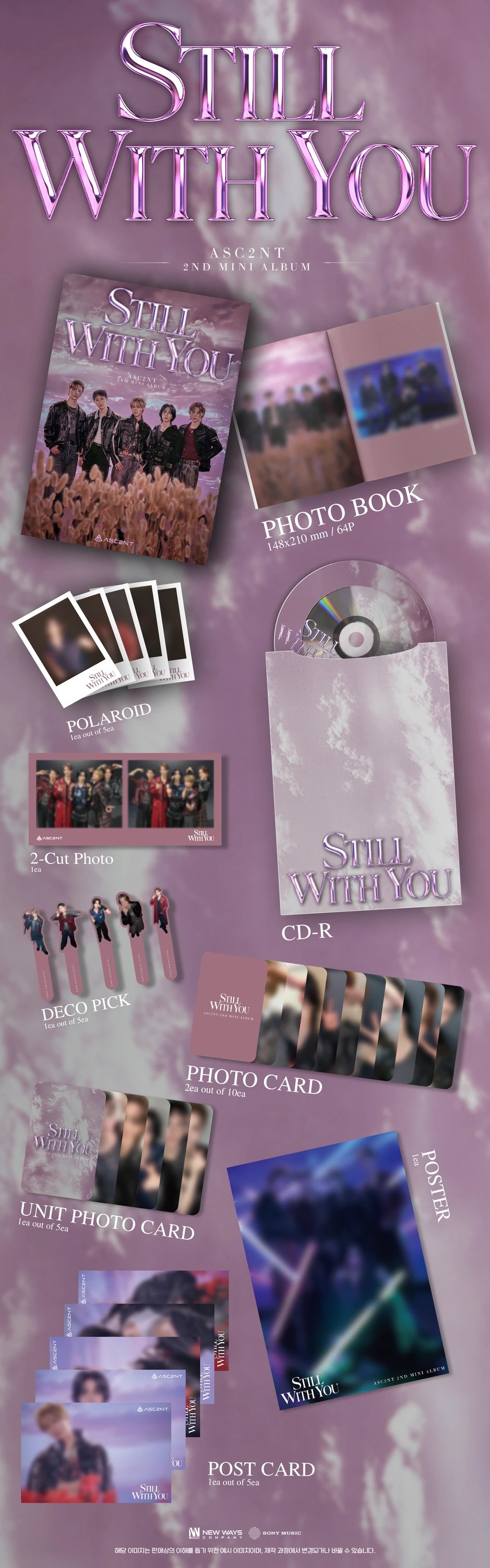 ASC2NT - 2nd Mini Album [Still with you] — 2