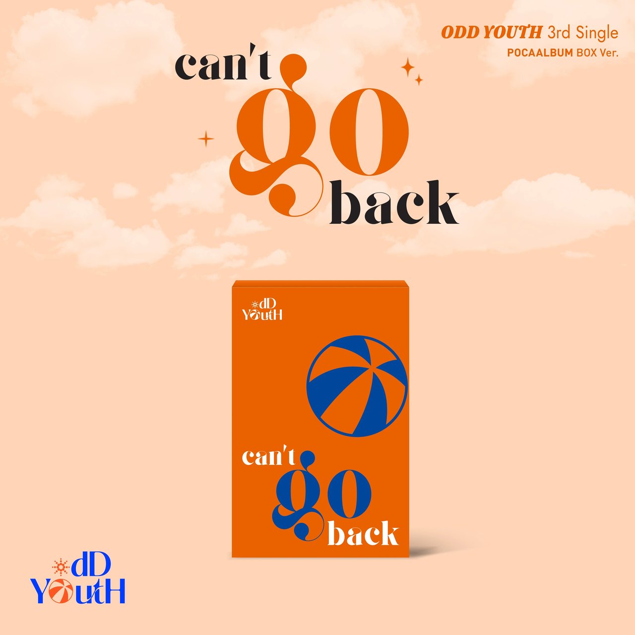 ODD YOUTH - 3rd Single [can't go back] POCAALBUM BOX Ver.