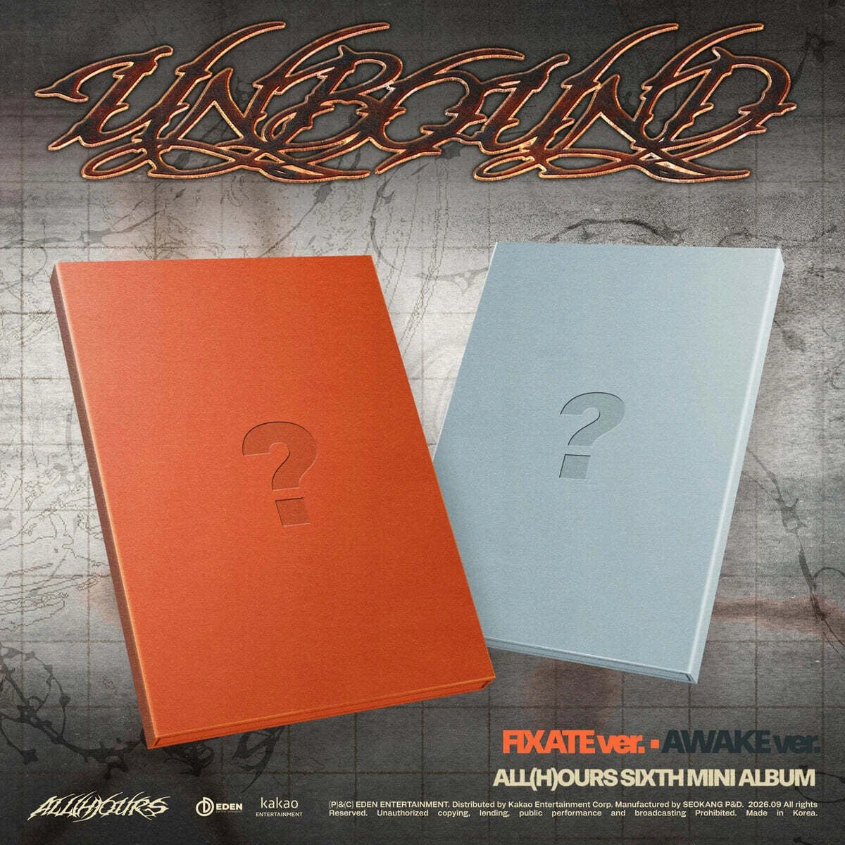ALL(H)OURS - 6th Mini Album [UNBOUND]