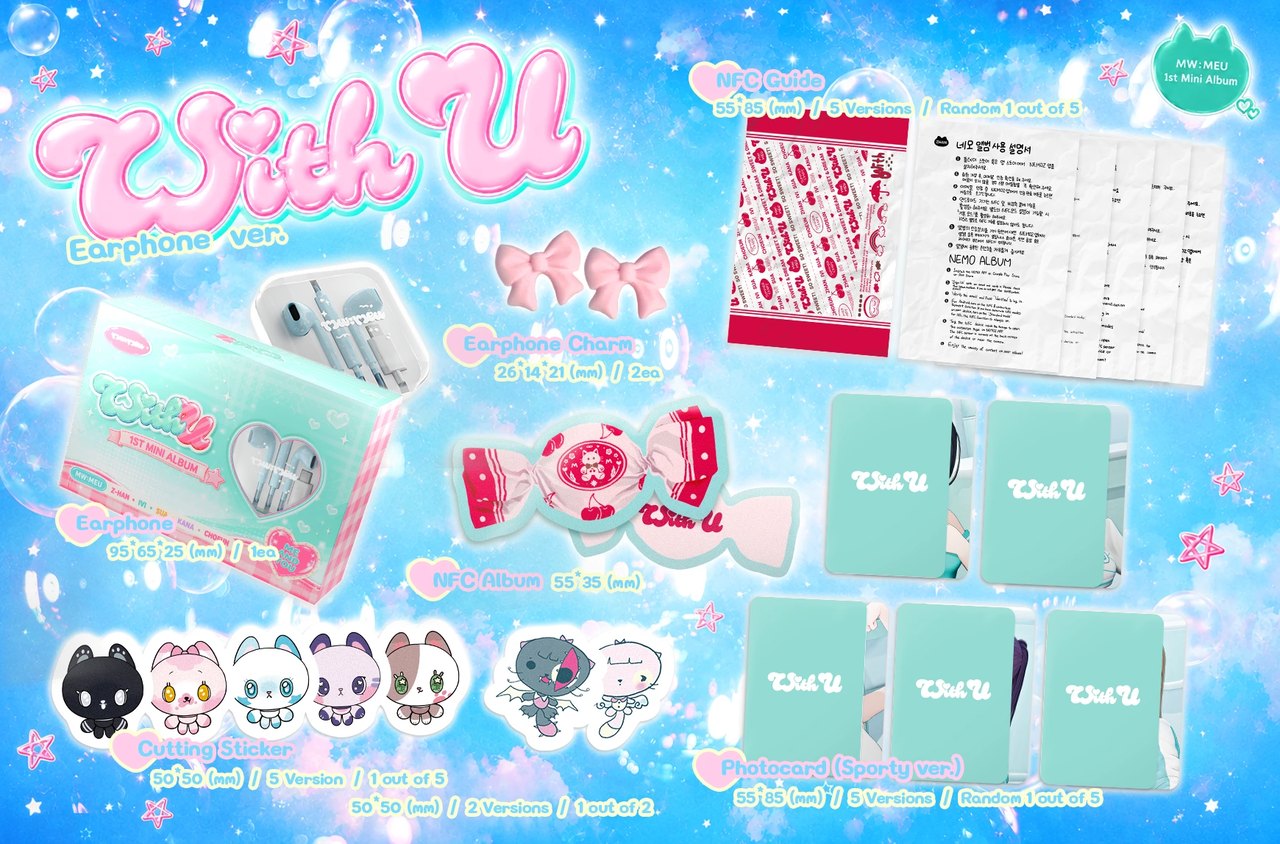 MW:MEU - 1st Mini Album [With U] Earphone Ver. — 2