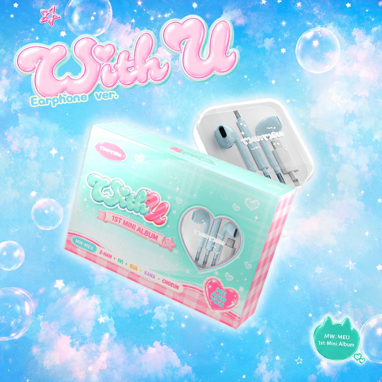 MW:MEU - 1st Mini Album [With U] Earphone Ver.