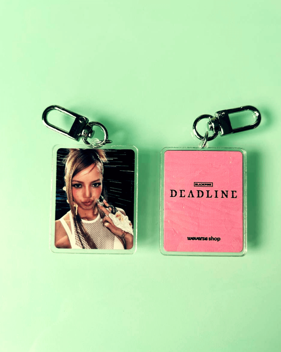 LISA DEADLINE Weverse Keyring Accessories