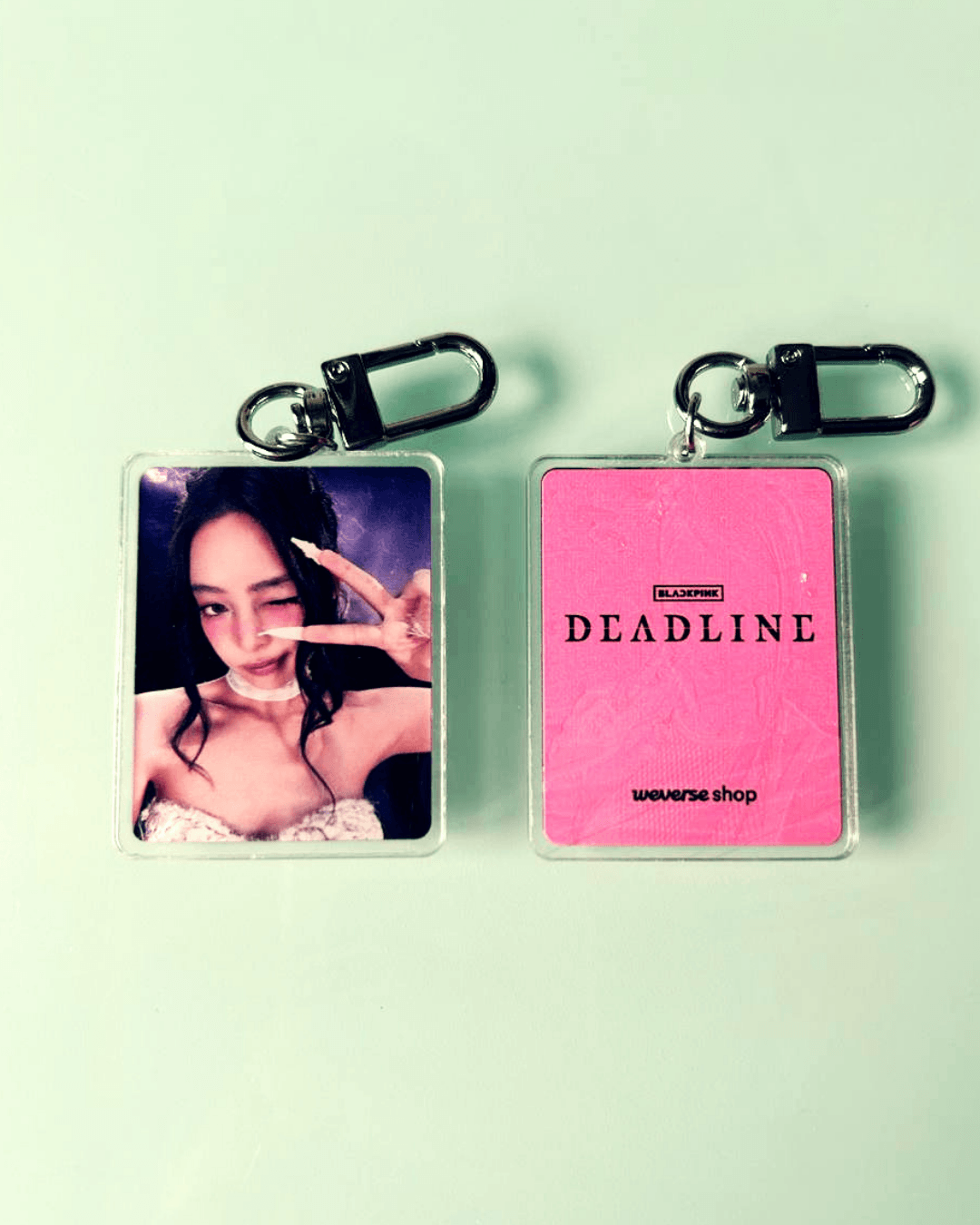 JENNIE DEADLINE Weverse Keyring Accessories