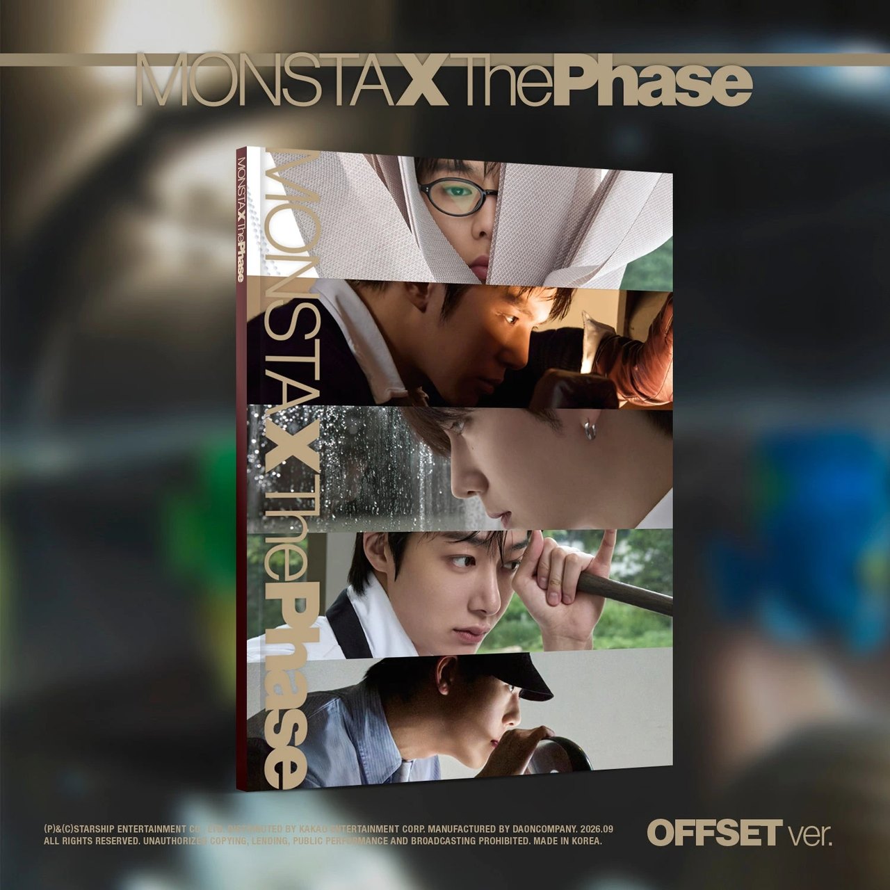 MONSTA X - EP [The Phase] OFFSET Ver.