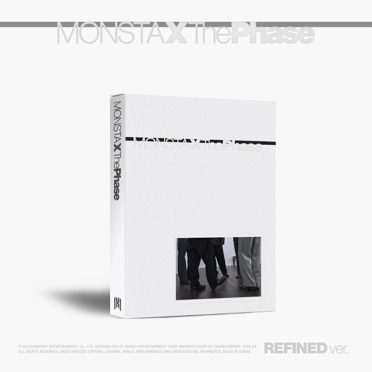 MONSTA X - EP [The Phase] REFINED Ver.