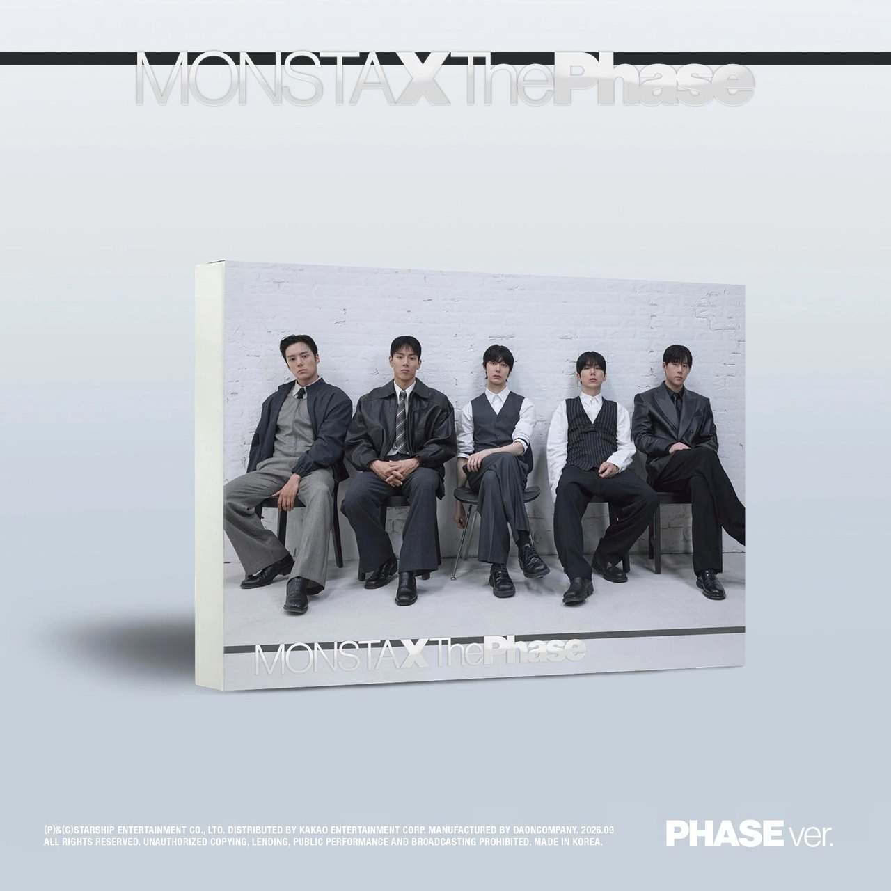 MONSTA X - EP [The Phase] PHASE Ver.