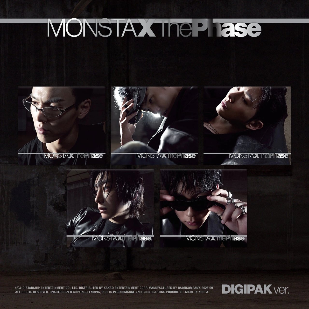 MONSTA X - EP [The Phase] DIGIPAK Ver.