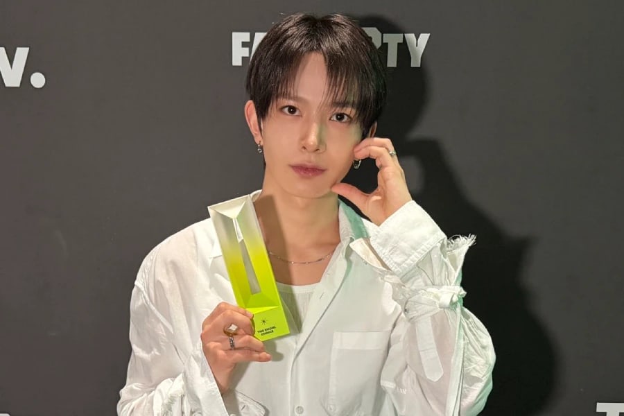 EVAN earns first solo music-show trophy with “Death of Me”