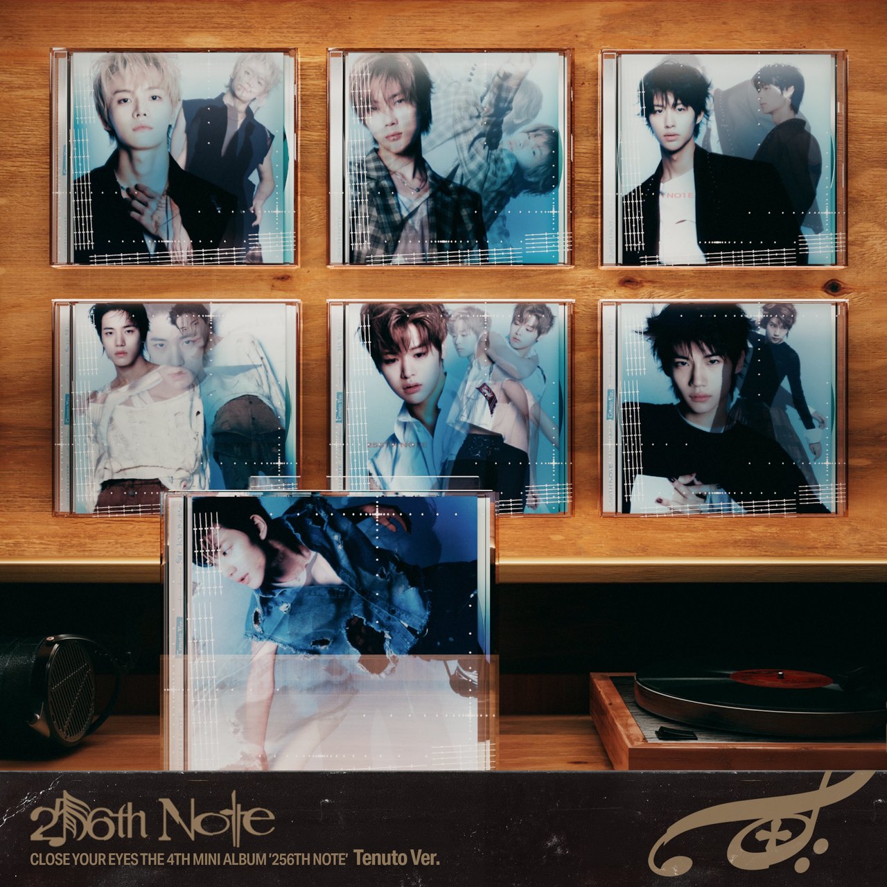 CLOSE YOUR EYES - 4th Mini Album [256th Note] Tenuto Ver.