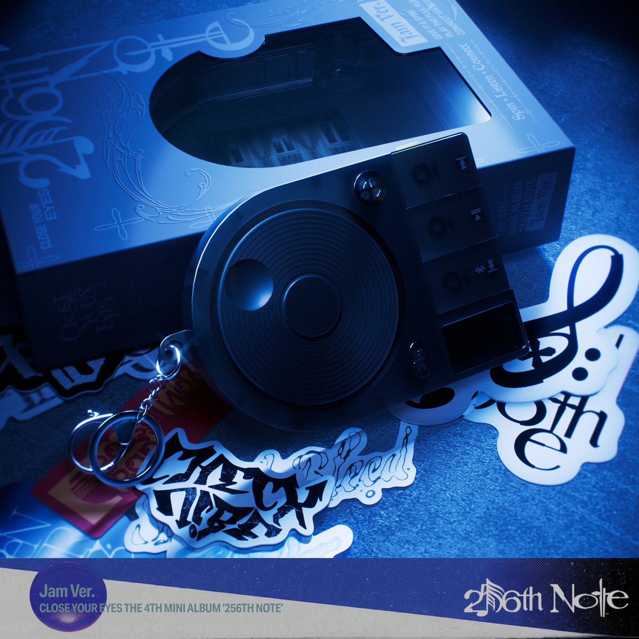 CLOSE YOUR EYES - 4th Mini Album [256th Note] Jam Ver.