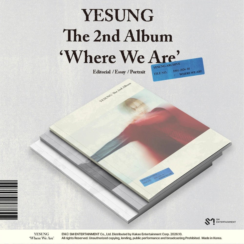 YESUNG - 2nd Album [Where We Are] Photobook Ver.