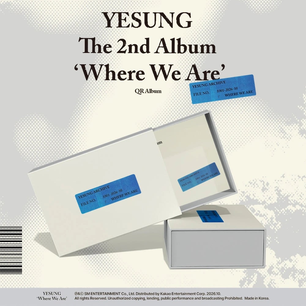 YESUNG - 2nd Album [Where We Are] QR Ver. (Smart Album)