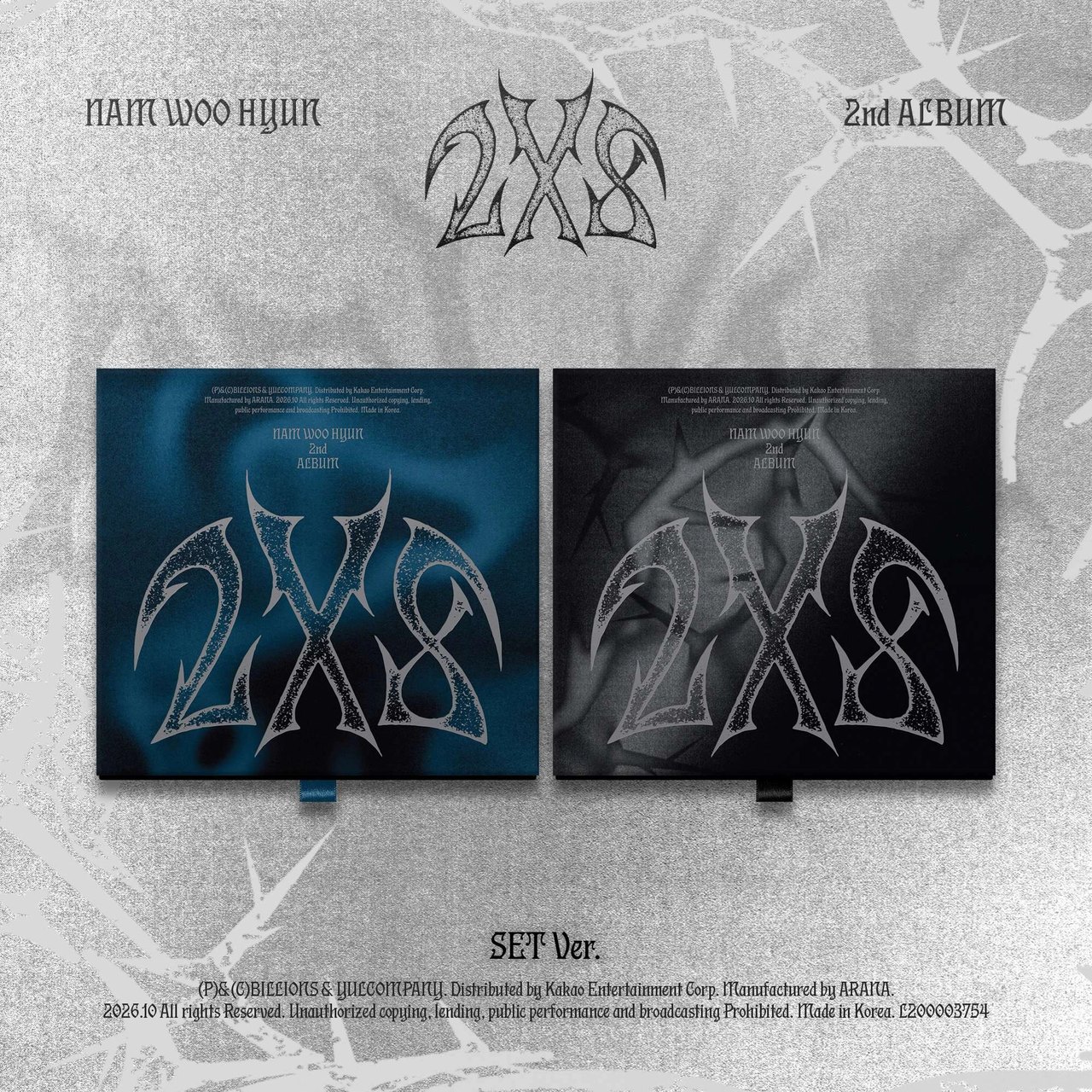 NAM WOO HYUN - 2nd Album [2X8]