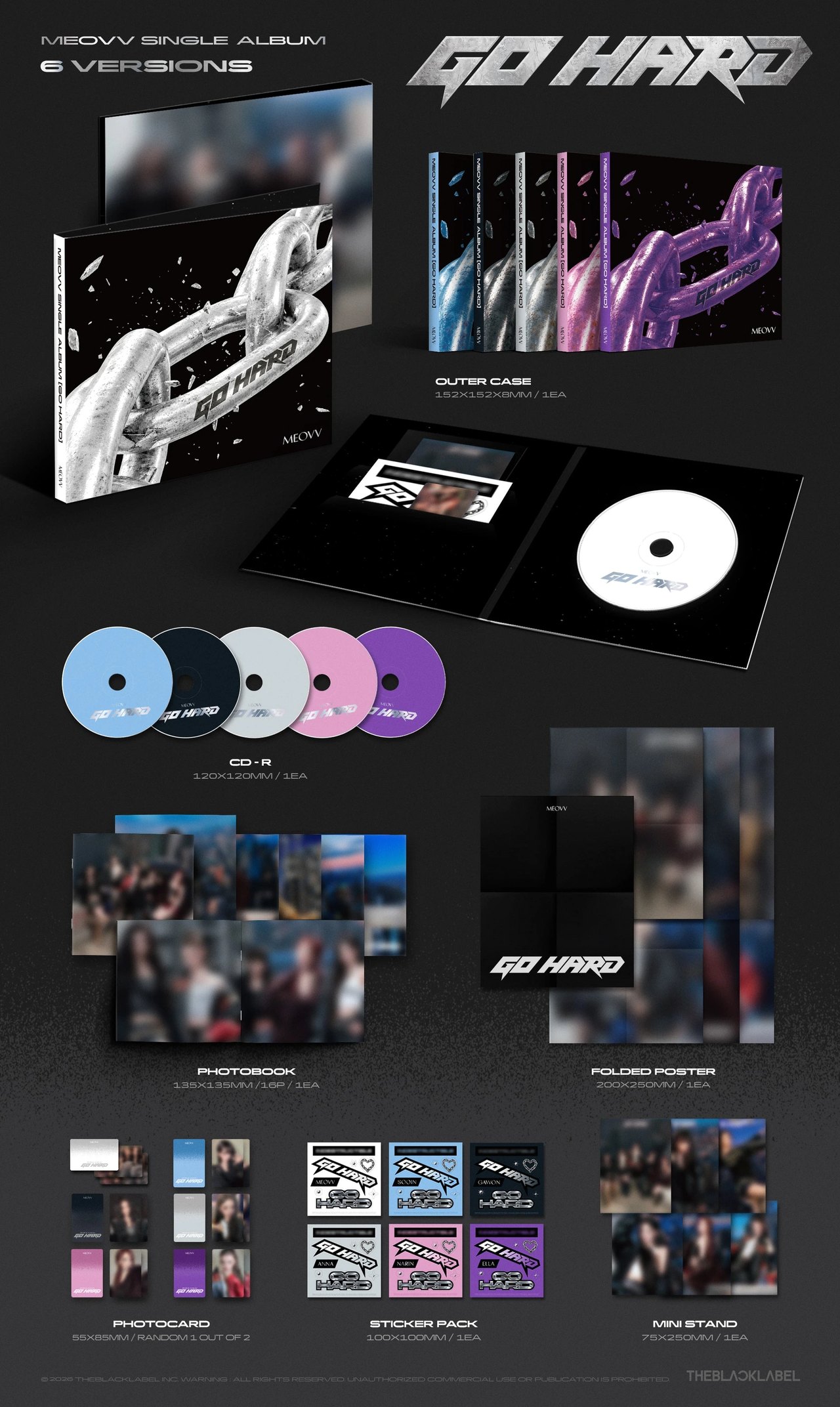 MEOVV - Single Album [GO HARD] — 2
