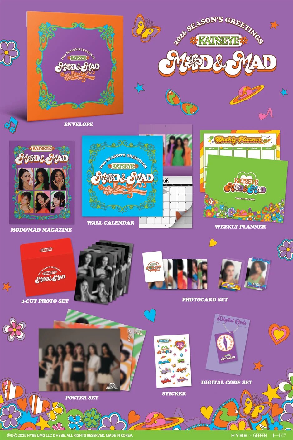 KATSEYE - 2026 SEASON'S GREETINGS — 2
